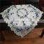 handmade China polyester embroidery satin tablecloths