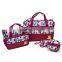 2017 new collection 5pcs per set baby diaper mummy bag wholesale
