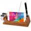 High use wood office gift wood cell phone stand with good quality