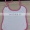 sublimation blank baby bib mother's helper convenient and easily wash baby feeding