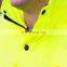 High Visibility fluorescent yellow reflective tape 3 in 1 safety jacket