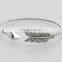 Twisted Arrow Cuff Bracelet simple Bangle