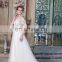 Hight Quality Offshoulder Fantasy Wedding Dress Water Soluble Lace Wedding Dress