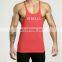 mens wholesale manufacture spaghetti strap printed singlets