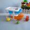 Colorful 2 Layers Small Plastic Desk Divided Drawer
