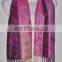 pashmina scarf with different colours new fabric