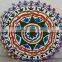 100% Cotton Fabric Round Multi Cushion Covers Hand Embroidery Maxican Stylish Cushion