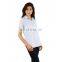 Blue linen shirt for girls
