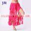 Arabic long chiffon ladies belly dance dress Q-6017#