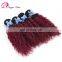 Good Feedback Brazilian Virgin Hair Sew In Human Hair Weave Ombre Hair