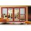 Customized design aluminum 3 panel sliding glass door