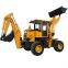 Heavy duty towable backhoe loader mini ZG20-28