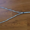 pole top make off; pole guying clamp; pole top
