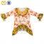 Thanksgiving Turkey Dressy Children Girl Winter Ruffle Clothes Wholesale Kids Girl Set