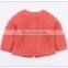 Warm Fabric Girls Clothes Solid Color Long Sleeve Fall Winter Baby Sweater