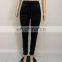 Custom logo Women winter heavier poly brushing inside stacked sweat pants jogger pant