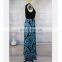 2019 mommy and me dresses summer sleeveless casual vintage prints pink blue long maxi dress (this link for WOMAN)