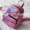 2020 Fashion Holographic Laser Shiny bag Leather Rainbow Mini Backpack For Girl
