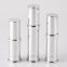 Cosmetic Clear Airless Bottle with Pump Mackup Twist up Luxe Mockup