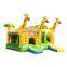 Kids Inflatable Giraffe Jungle Bounce House Slide Combo