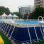 High quality wholesale above ground swimming pool prices/kids pool/ metal frame pool