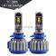 2PCS T1 Led H1 H3 H4 H7 H11 H13 9004 9005 9006 9007 881 Car Headlight Auto Fog Lamp 35W 3500LM Automobile Bulb White 6000K