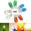 Universal glass auto lighting 12V 3W 10W high brightest motorcycle T13 T10 halogen indicator light bulbs