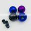 Universal Manual 5 Speed Car Gear Shift Knob Shift Lever Knobs Aluminum For Honda