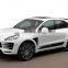 Hot sale top car style body kit for porshe mancan in frp+carbon fiber