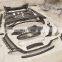 14-16 W212 E63 car full Body Kit for Mercedes E350 E400 Sport AMG Style