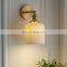 Modern minimalist texture Japanese ceramics wall lamp for decoration