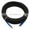 SC UPC Indoor SM G657A G652D Simplex FTTH Drop Cable Patch cord sc apc ftth patch cord