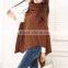 2016 ladies turtle neck women new model acrylic poncho