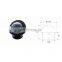 Marine electronics maritime navigation communication YT-QX980-A small ship boat yacht skiff 62mm high accuracy magnetic compass
