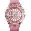 Skmei brand designer watches 1536 wrist watch women transparent watch strap creative rotating flower dial