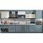 Los Angeles Modern/contemporary White Lacquer Kitchen Cabinet With Quartz Countertop, Island, Appliances