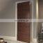 contemporary simple bedroom dark veneer mahogany flush painting wood door