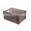 Display Plants Fruits Storage Gift Hamper Heart Shaped Cut Wooden Crates