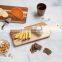 Classic Design Acacia Wooden Cheese Board and Bread Board Wood Food snack cake serving tray