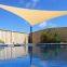 Waterproof 200g Polyester Breathable Square 3x3 M Car Park Shade Sail Sun Shadow Sail UV Blocking