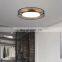 High Quality Copper Acrylic Ceiling Light Bedroom Decoration Ceiling Light Indoor Modern LED Round Ceiling Lamp