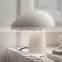 Nordic Table Lamp Resin Modern Home Decoration Table Light Living Room Mushroom Desk Lamps