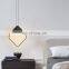 2022 New Style Nordic Minimal Line Three Heads Home Art Decorate Led Small shop decoration chandelier Pendant Lamp