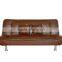 White Elegant Bed Room Modern Leather Folding Sofa Bed