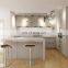 Foshan factory prefab gray kitchencabinet set furniture design custom made modern wood kitchen cabinets