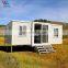 Low price flat pack container home luxury expandable frame modular house