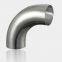 Customizable Pipe Fittings of Stainless Steel Groove Type 90° Bend Joint Connecting Pipeline System