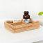 High Quality Wicker Rattan Woven Storage Basket 3 compartments Cosmetic Storage Tray Wholesale Supplier