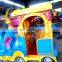 High quality cartoon train ride for mall electric elephant trackless train ride for kids for sale