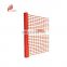 YONGTE plastic orange safety barrier mesh fencing 1X50m V-SR